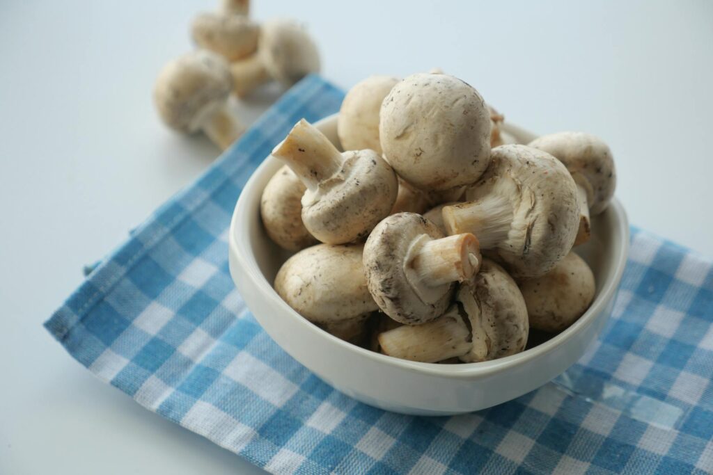 Fresh mushrooms as a vegetarian food source of vitamin D